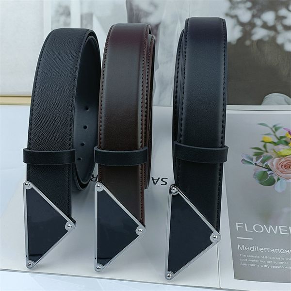 

2023 fashion classic belts for men women designer belt chastity silver mens black smooth gold buckle leather width 3.8cm with box dresses be, White;black