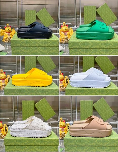 

3133 paris women luxurys designers sandals slippers fashion summer girls beach womens sandal slides flip flops loafers embroidered shoes lar, Black
