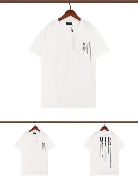 

2022s new mens womens designer t shirts printed fashion man t-shirt cotton casual tees short sleeve luxury hip hop streetwear tshirts, White;black