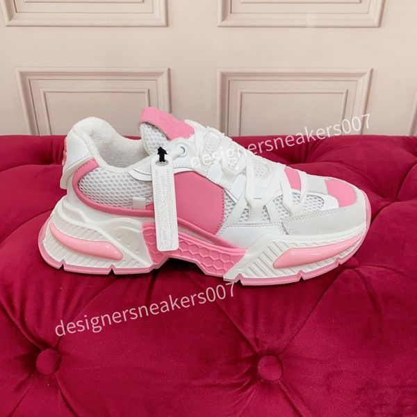 

new fashion mens casual shoes sneaker fashion women shoe platform trainers strawberry mouse wave mouth print, Black