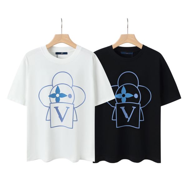 

summer designer t shirt casual man womens loose tees with letters print short sleeves sell luxury men t shirt size xs-. &vsc002, White;black