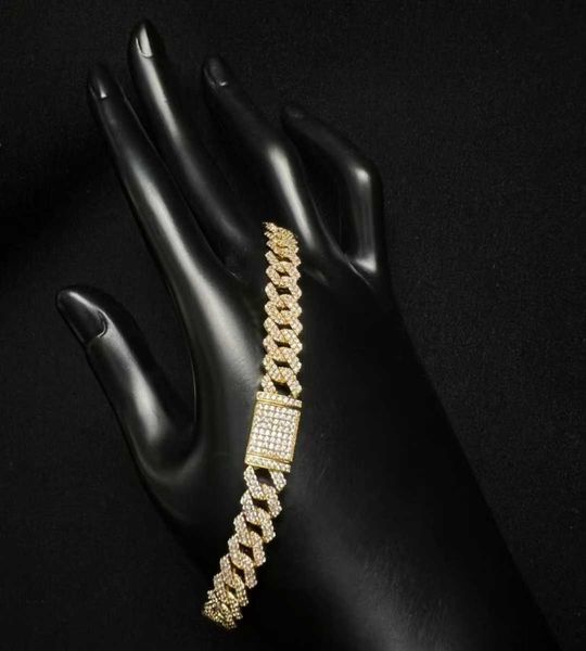 

solid silver cubansolid hip hop men's and women's bracelets fashion 925 jewelry stainless steel chain