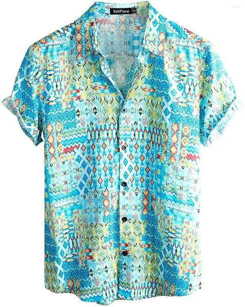 

Men' Casual Shirts Summer Hawaiian Shirt 3d Vintage Style Men Women Clothing Beach Short Sleeve Blouse Fashion Men' Vocation Lapel, Yellow