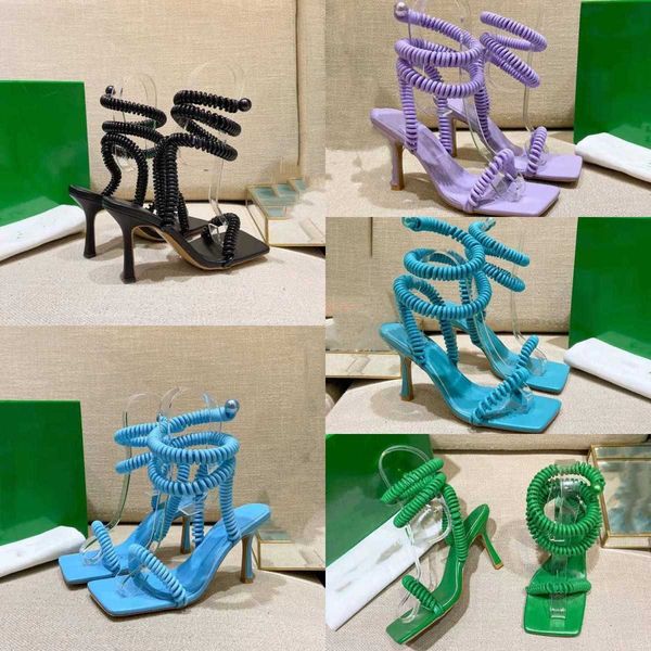 

summer high heeled party dress sandal wired stretch sandals women roman pumps dark blue green cross strap casual beach outwear walking shoe, Black