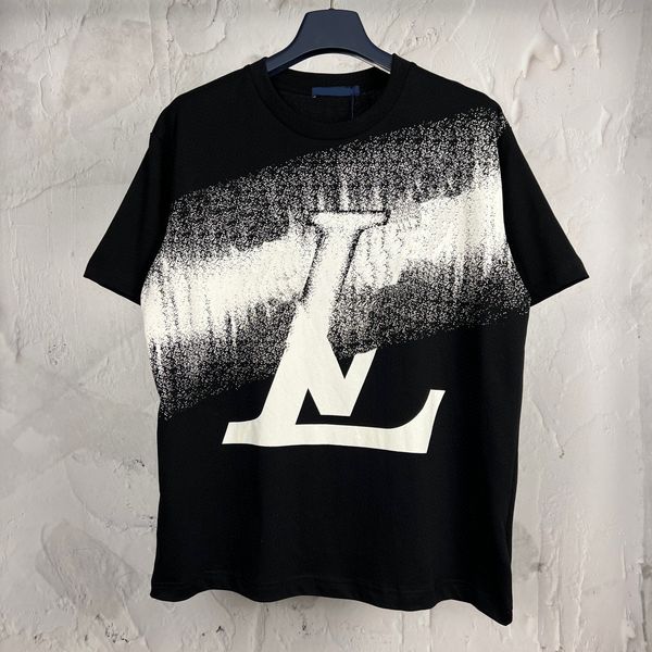 

men's plus tees & polos round neck embroidered and printed polar style summer wear with street pure cotton b22rs, Black;brown