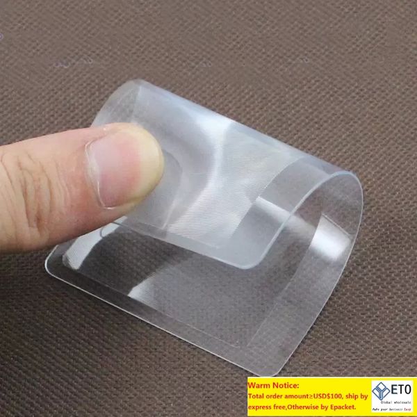 

3x microscope magnifiers credit card shape transparent magnifier magnification magnifying fresnel lens made of plastics