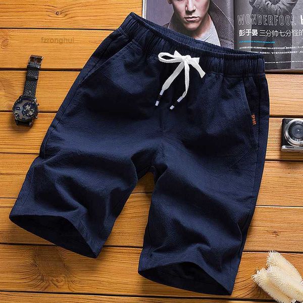

men's shorts summer oversized designer shorts capris 2023 men's casual cotton linen beach pants men's clothing 7 i0o7, White;black