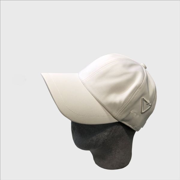 

casual baseball cap designer hat luxury hat neutral summer casual baseball adjustable hat with solid triangle logo, Blue;gray
