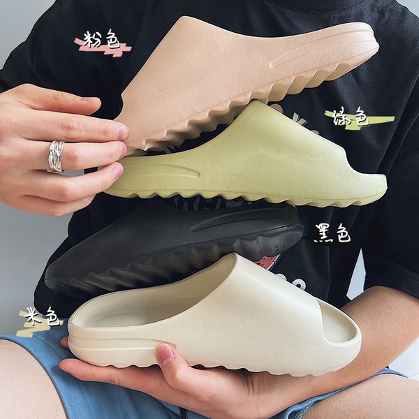 

slippers summer men s 2023 women s home indoor bathroom non slip beach couple slipper luxury sandals 230410, Black