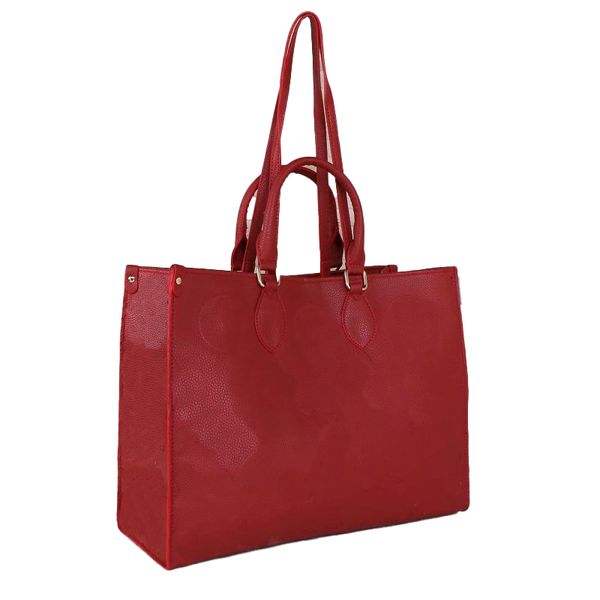 

designer women bag monograms onthego gm mm bags pu genuine leather luxury handbag purse tote shoulder crossbody female backpack on the go