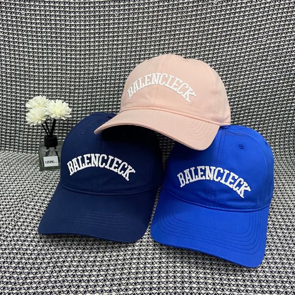 

ball caps cotton ball cap spring and summer alphabet embroidery fashion simple leisure face small monochrome shade are allinone 230411, Blue;gray