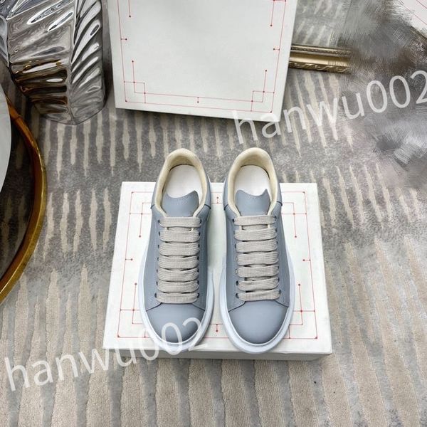 

luxury excellent sneakers men women shoes genuine designer shoes leather trainer fashion sports platform, Black