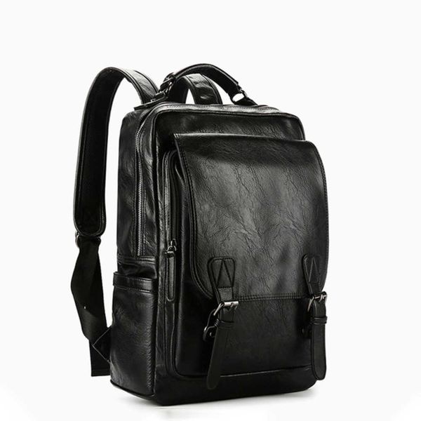 

simple design men's backpack fashion brand large-capacity backpacks men casual business student schoolbag computer travel bags 230411