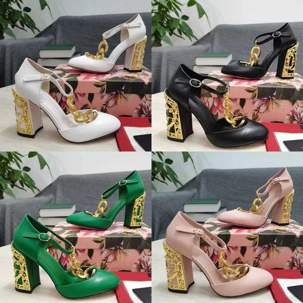 

summer sandals designer shoes round toes slides designer heels shoes women luxury sandals ladies shiny dress shoe genuine, Black