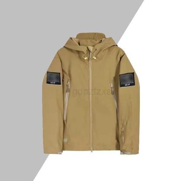 

men's jackets sexless full pressure adhesive hard shell submachine jacket for men and women three-layer windproof waterproof solid colo, Black;brown