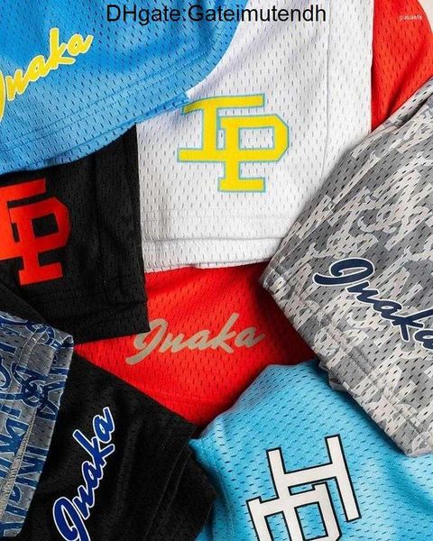 

men's shorts inaka 2022 summer men women classic gym basketball workout power mesh fast dry breathable short, White;black