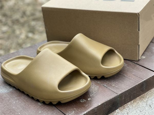 

sandals designer shoes adds kanyes ochre og slippers beach shoes with original box, Black
