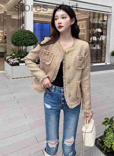 

women's jackets designernew brand jacket designer fashion grade classic tweed coat overcoat leisure spring coats cardigan women christm, Black;brown