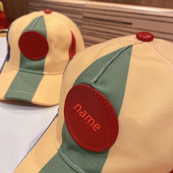 

designers casual street baseball cap woman caps man sun hats fashion splicing design block hat 1111, Blue;gray