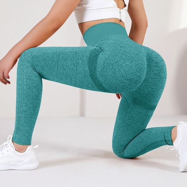 

yoga outfit women leggings high waist exercise sports trousers running fitness gym hip lifting femme pants 230411