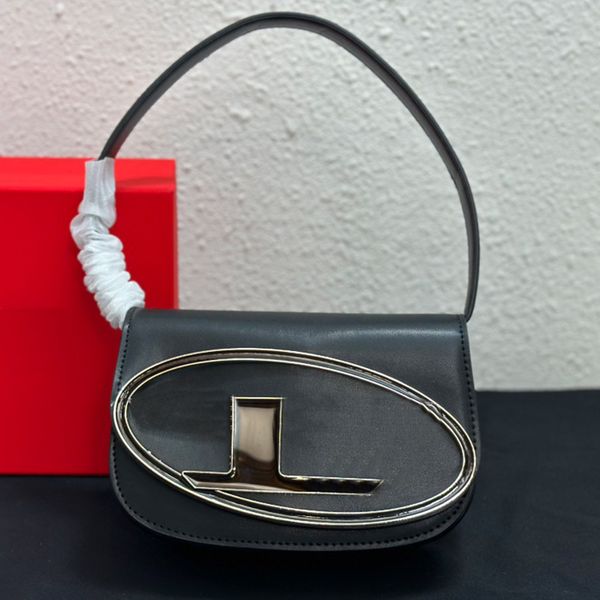 

dingdang bag crossbody handbags women armpit handbags purse plain cowhide leather shoulder back bags fashion letter magnetic buckle