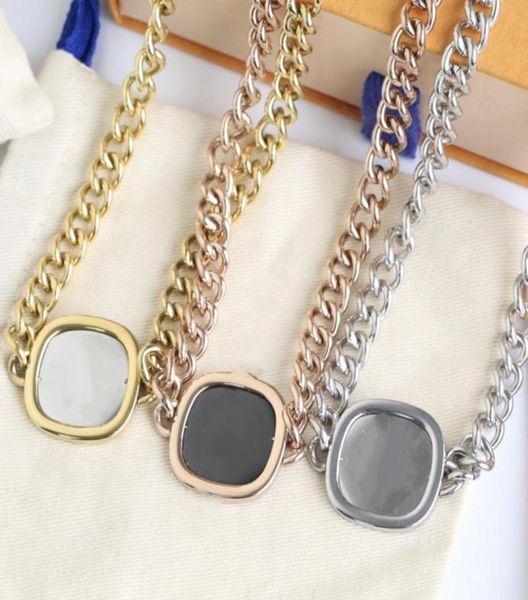 

18k gold necklace luxury designer for fashion charm necklace jewelry trend supply whole4786044, Silver