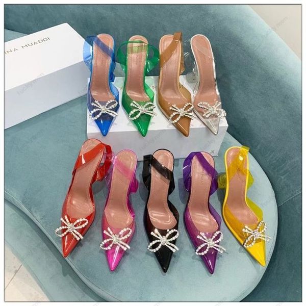 

luxury designer woman sandals italy amina muaddi heel black satin begum sling heels begum crystal brooch slingback pumps women wine cup heel