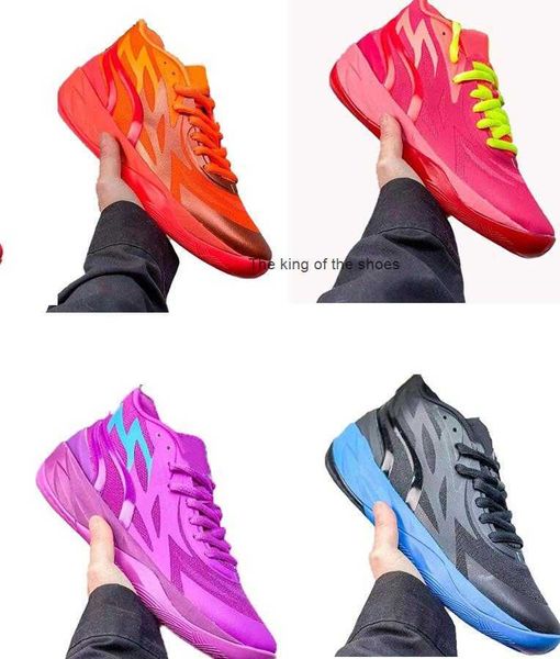 

mb.01shoeslamelo ball mb.02 basketball shoes 2023 signature kingcaps local online store training sneakers trainers for gym sports wholesale, Black