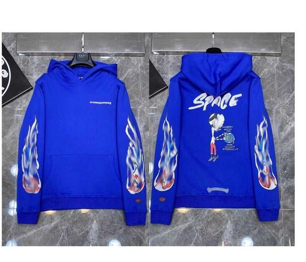 

designer womens hoodies chrome winter sweatshirts heart hoodie ch long sleeve jacket loose coat hooded hoody man hip hop chromees hearts coa, Black