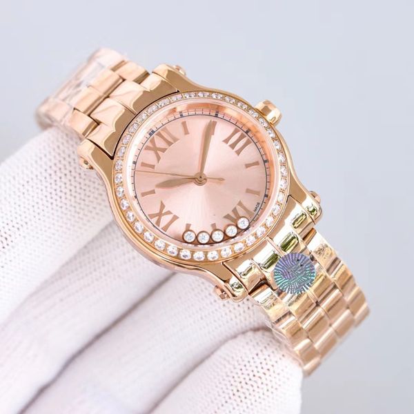 

diamond watch women's fully automatic mechanical original model diamond ring color diamond can move leisure business power storage expe, Slivery;golden
