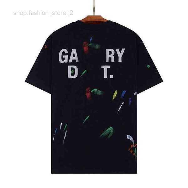 

men's t-shirts designer 2023 fashion brands t shirt glitter pink letter lanvin co branded hand painted graffiti splash ink angel white, White;black