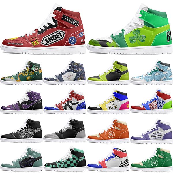 

new winter Customized Shoes 1s DIY shoes Basketball Shoes damping male 1women 1 Anime Character Customized Personalized Trend Versatile Outdoor Shoes