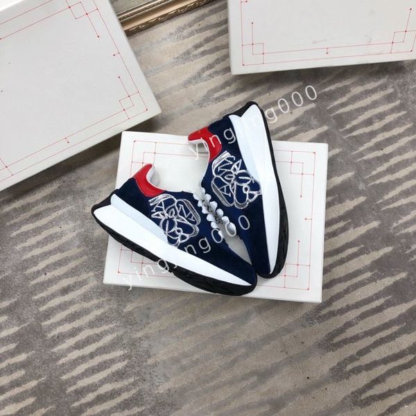 

2023brand designer platform casual shoes low studed designers shoe mens women sneakers trainers casual shoes, Black