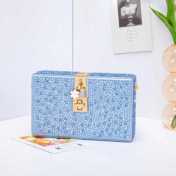 

evening bag diamonds satin box bags shiny rhinestones clutch purse ladies cha