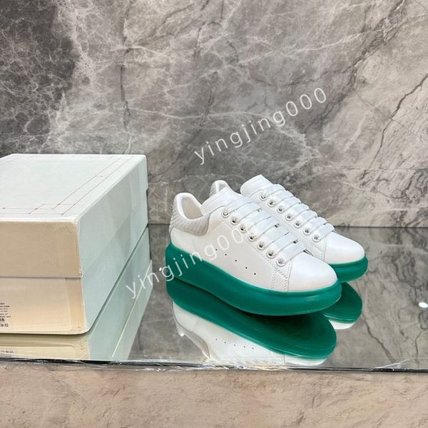 

designer brand trainers womens casual shoes womens leather lace up white sole espadrilles oversized flats2023, Black