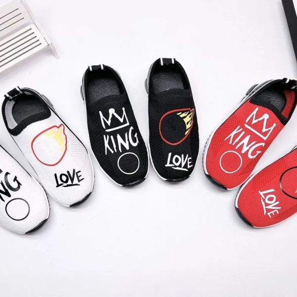 

kids shoes d g paris sock casual shoe designer black trainers girls boys baby kid youth toddler infants sneaker outdoor sports athletic 26-3