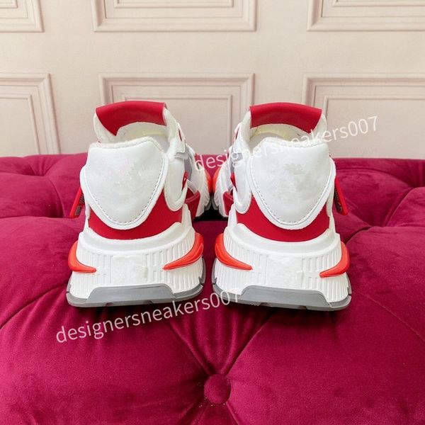 

new quality womens designer casual shoes sneaker fashion mens womens shoe platform trainers strawberry mouse wave mouth print2023, Black