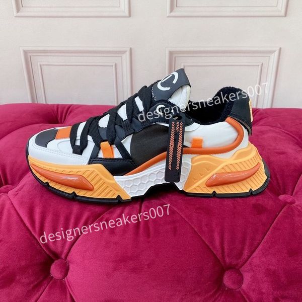 

quality designer casual shoes sneaker fashion mens women shoe platform trainers strawberry mouse wave mouth print2023, Black