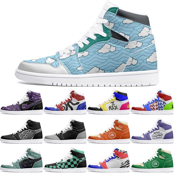 

new winter Customized Shoes 1s DIY shoes Basketball Shoes damping Male 1 Female 1 Anime Character Customized Personalized Trend Versatile Outdoor sneaker