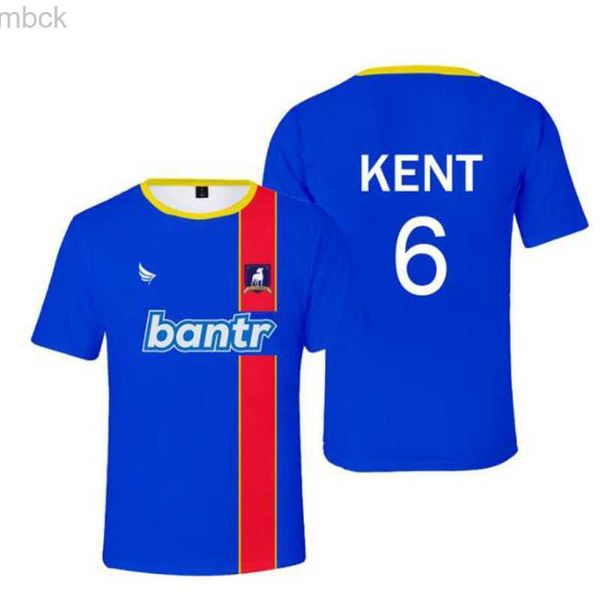 

men's t-shirts ted lasso season 2 afc richmond 3d t shirt women men kids summer short sleeve funny tshirt graphic tees streetwear kent, White;black