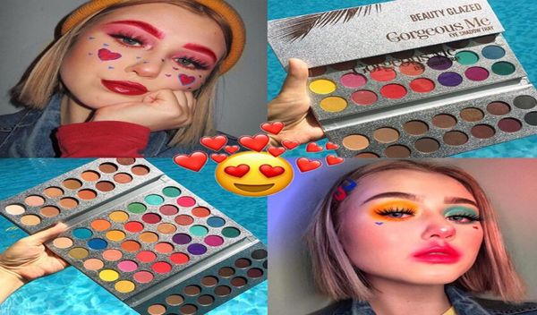 

beauty glazed summer colorful eyeshadow palette 63 colors matte shimmer bright eye shadow pallete silky powder pigmented makeup ki7906892