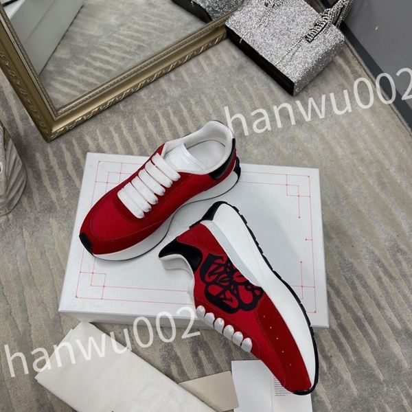 

2023 new luxury designers shoes canvas sneakers fashion platform trainers calfskin cotton sneaker rubber casual shoe, Black