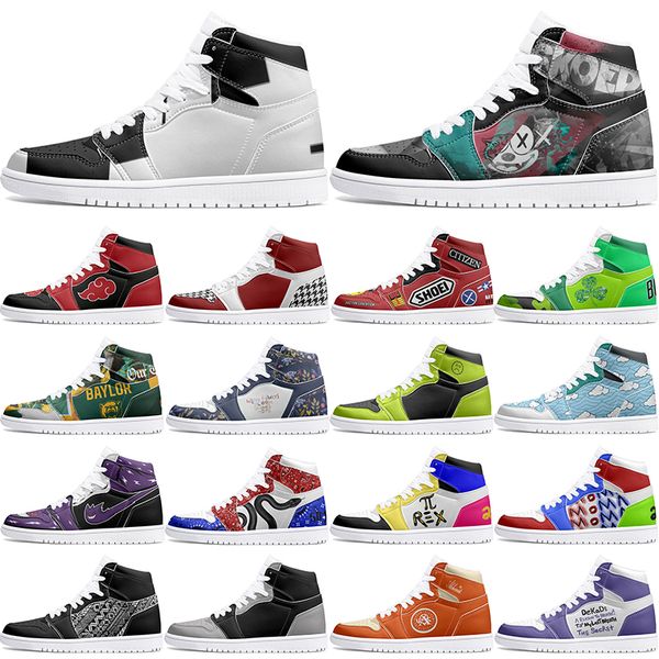 

new winter Customized Shoes 1s DIY shoes Basketball Shoes damping Males 1 Female 1 Anime Character Customized Personalized Trend Versatile Outdoor Shoes