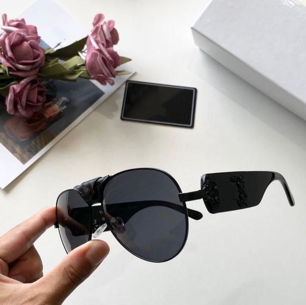 

designer sunglasses fashion goggle vintage sunglasses for women men classic cool casual gift glasses beach shading uv protection, White;black