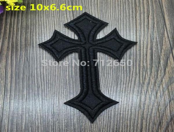 

new arrival 20 pcs black cross cartoon embroidered patches iron on cartoon motif bx applique embroidery accessory 2015019512598, Blue