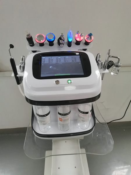 

multi-function aqua microdermabrasion facial machine 9in1 h2o2 hydrafacial beauty machine