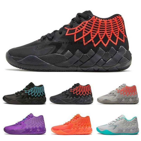 

mbog roller shoes basketball shoes mens trainers sports sneakers black blast buzz city rock ridge red 2022 lamelo ball 1 mb.01 men lo ufo no