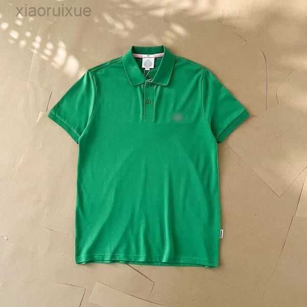 

men's polos cotton polo shirt short sleeve loose solid t-shirt paul 10yrtt, White;black