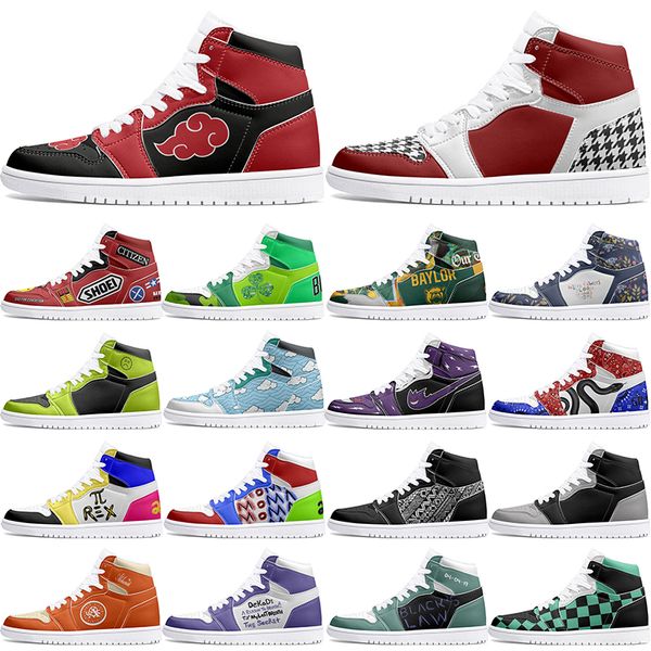 

new winter Customized Shoes 1s DIY shoes Basketball Shoes damping men 1 Female 1 Anime Character Customized Personalized Trend Versatile Outdoor Shoes