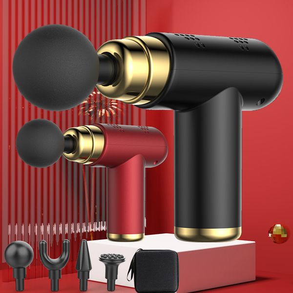 

full body massager portable massage gun electric percussion pistol massager for body neck back deep tissue muscle relaxation pain relief fit